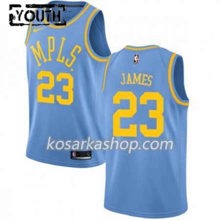 Dres Los Angeles Lakers LeBron James 23 Nike Hardwood Classics Swingman - Dječji